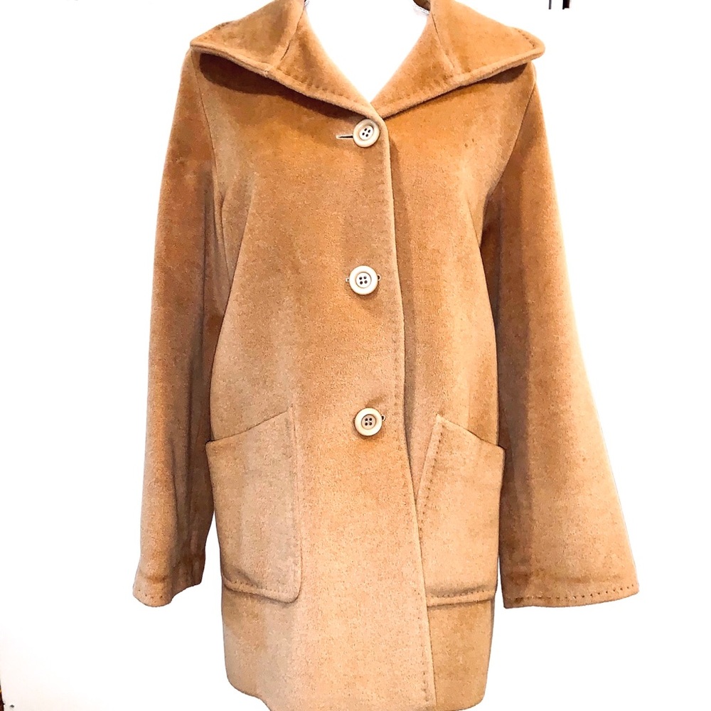 Cinzia Rocca camel coat.